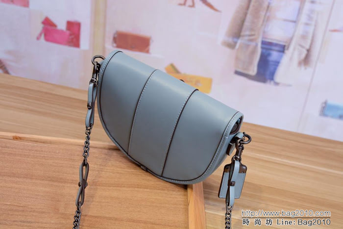 COACH蔻馳 代購級別新品 47924 馬鞍包 今年大熱爆款式 Saddle Up 系列 斜挎小包  Chz1477